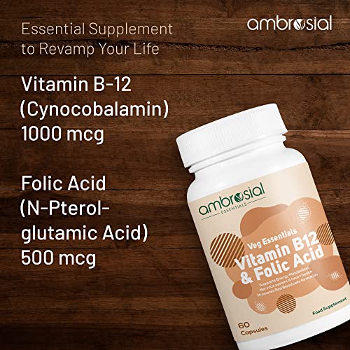 Ambrosial-Vitamin-B12-1000-mcg-500-mcg-Folic-Acid-1500-mcg-60-Veg-Capsules-Folic-Acid-Reduction-of-Tiredness-Fatigue-B12-Supplement-Immune-System-Energy-Brain-Support