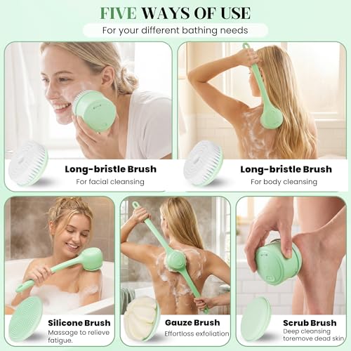 Electric Body Brush Back Scrubber - 50% Off with Code 2HX4AHDG