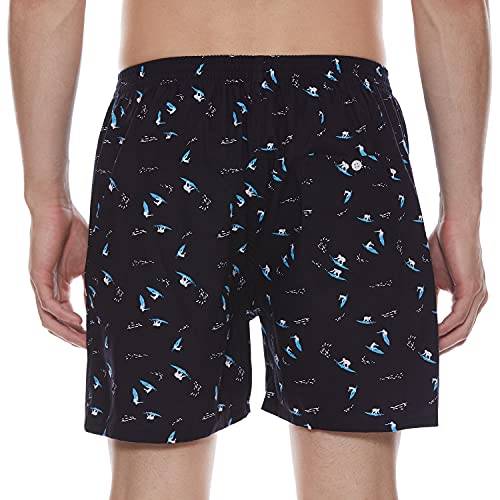 Image of Longies Men's Cotton Boxer Shorts (Pack of 1)