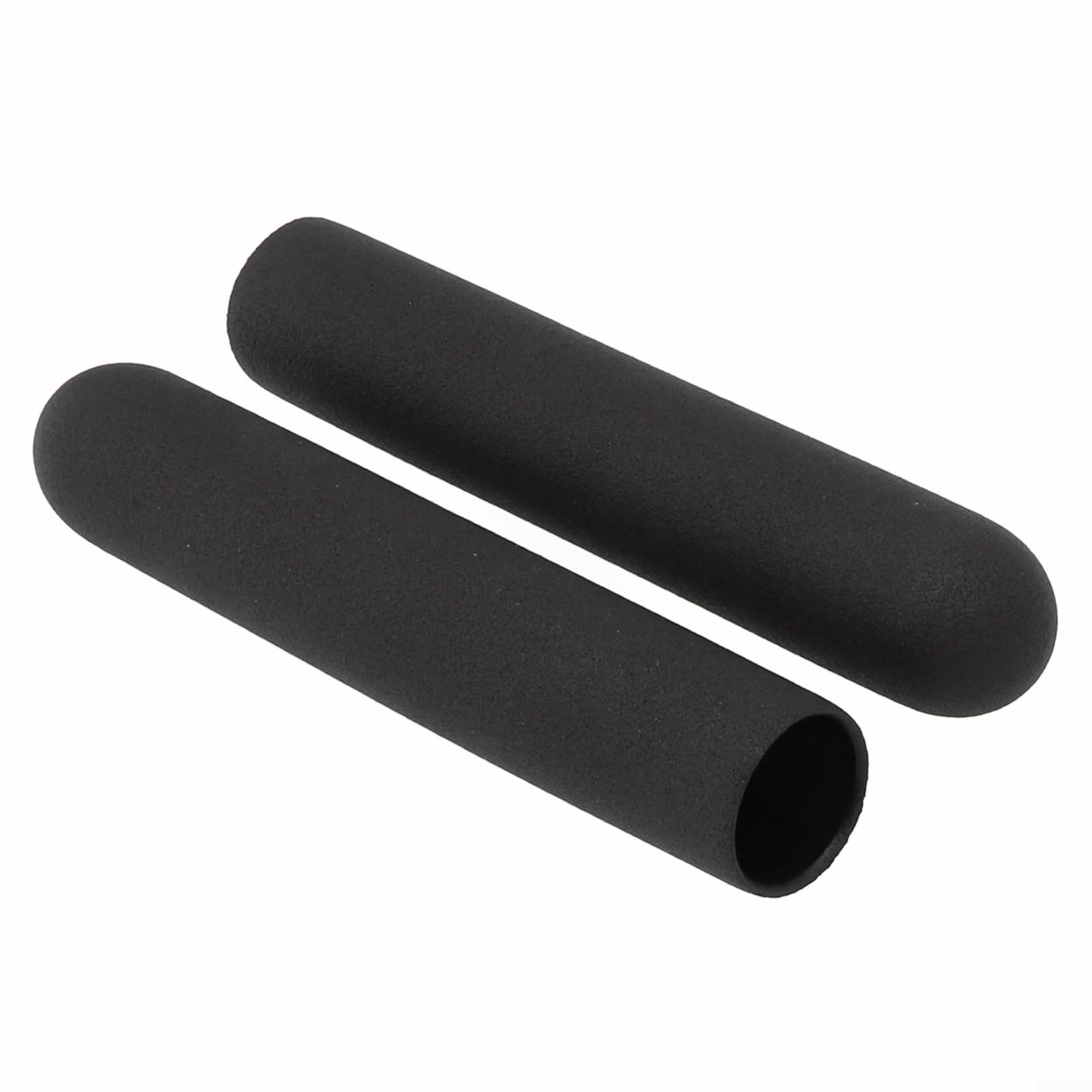 2pcs Fitness Equipment Handlebar Grips Cover For Gym Machine Bicycle Garden Tool Handle Black Pvc Non-slip Accessory 25mm Inner Diameter 150mm Length(150mm)