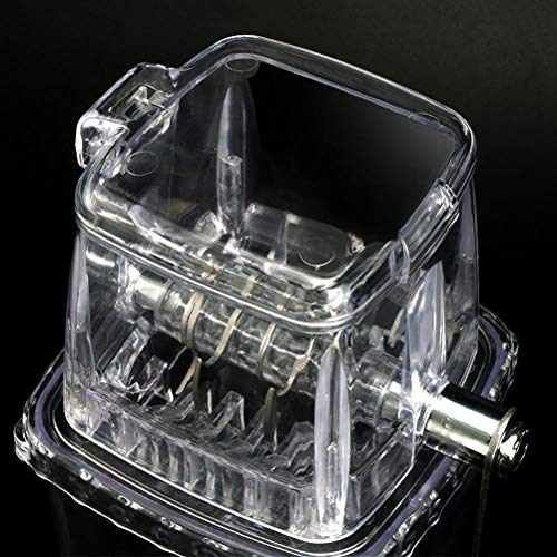 HAOXU Handmatige Ice Crusher,Draagbare Hand Crank Handleiding Huishoudelijke Ijs Scheerapparaat Slushie Maker Keuken… - Image 7