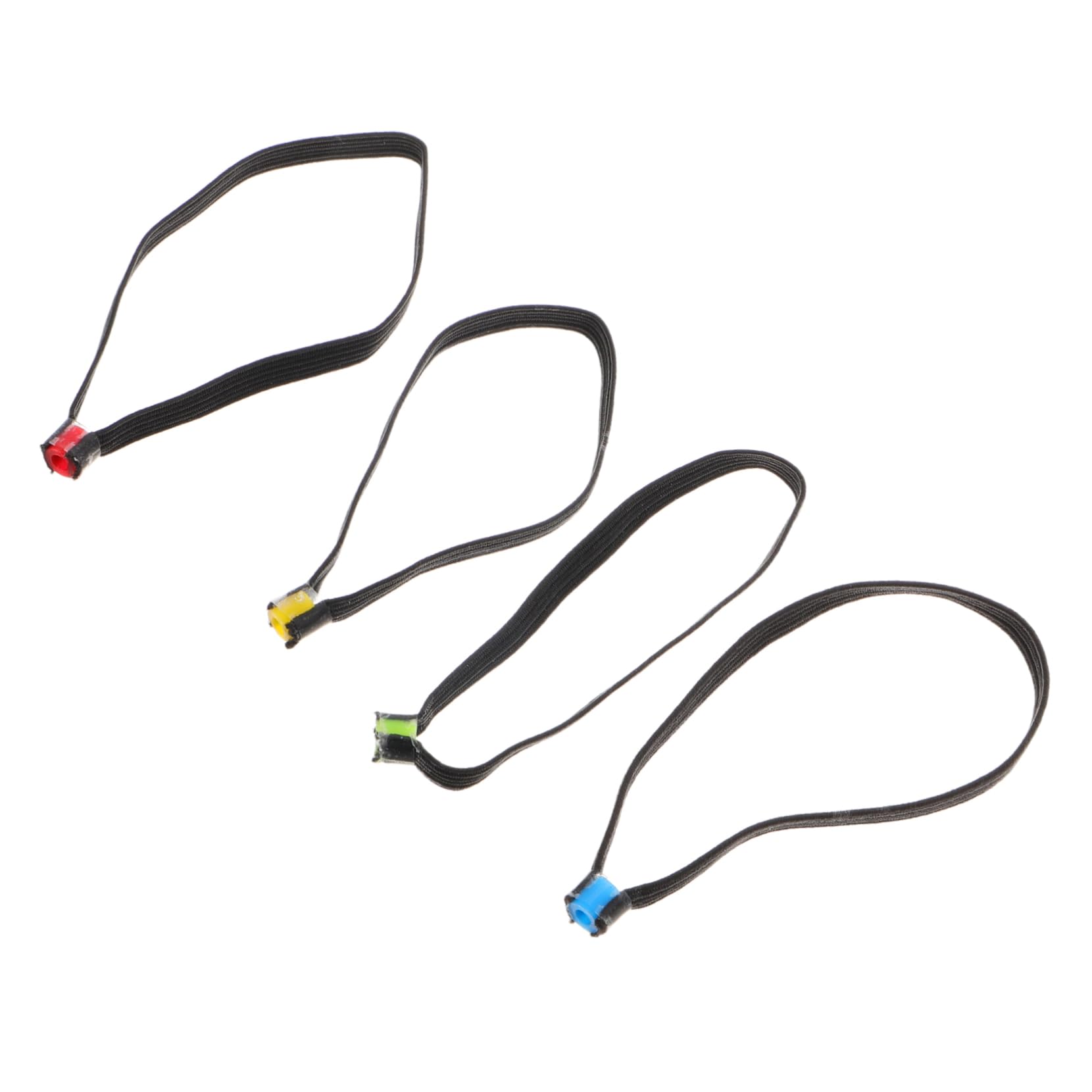 Toyvian 4pcs Fishing Line Spooler Elastic Storage Holders for Fishing Tools Design for Beginners and Experienced Anglers