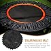 KOMBIUDA 1pc Trampoline Indoor Replacement Jump Mat Round Trampoline Mat for Adults Bcan Enclosure