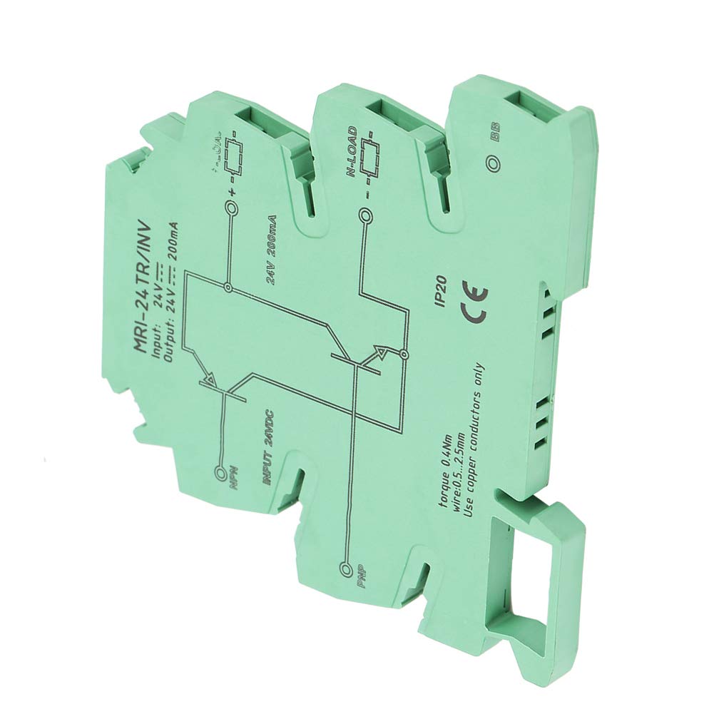 Convertitore di segnale NPN PNP, Jectse MRI-24TR / INV Convertitore di segnale PNP NPN Sensore PLC Convertitore di livello di livello Polar IO Convertitore di segnale