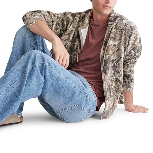 AEROPOSTALE Men's Aero Soft Camo Boxy Fz Hood4