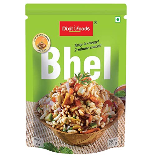 Dixit Foods Bhel | Ready to eat Bhel Mix | 2 servings per pack,120g (Pack of 3) (B08G8NHWJV) Amazon Price History, Amazon Price Tracker