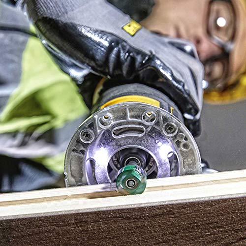 DeWalt DCW604NT 18v XR Cordless Brushless 1/4" Router Kit No Batteries 8 DeWalt DCW604NT 18v XR Cordless Brushless 1/4" Router Kit No Batteries - Image 8