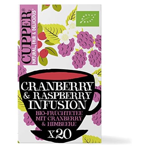 Cupper Bio Früchtetee, Blaubeere und Himbeere Cover