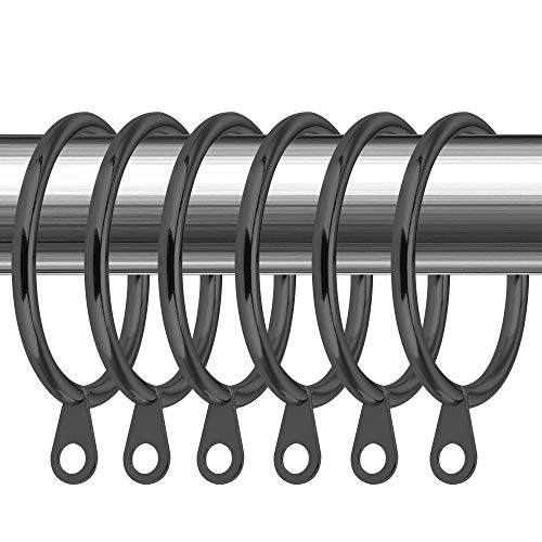 ICatchy Ganci in metallo nero da 30 mm per