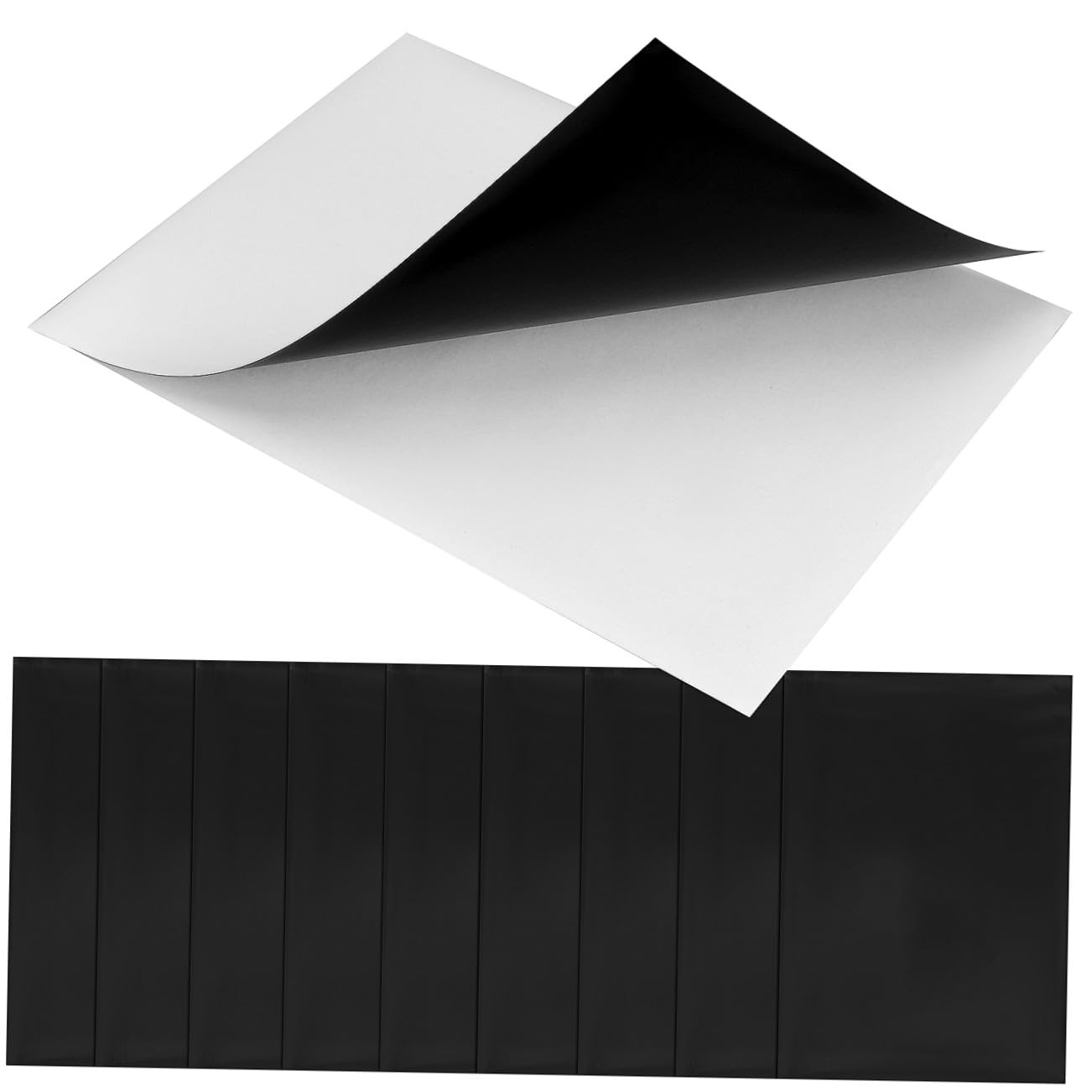DOITOOL 10 Feuilles Magnétiques Imprimables A4, Papier Aimanté Souple Blanc, Coupe Facile, Compatible Plupart des Imprimantes pour Photos