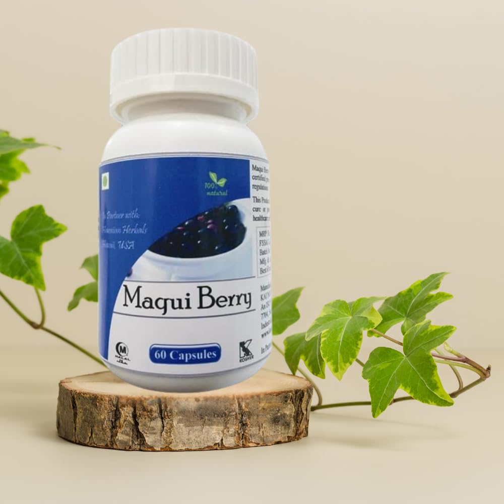 Maqui Berry Capsule - 60 Capsules (Get One Bottle 50ml Maqui Berry Drops Free)-image-29