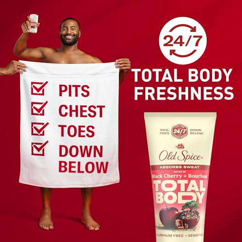 Old Spice Whole Body Deodorant Cream for Men, Aluminum Free, Black Cherry + Bourbon Scent, 24/7 Odor Protection, 24/7 Freshness, Dermatologist Tested, Gentle on Skin, Safe to Use All Over, 3.0 oz - image 2
