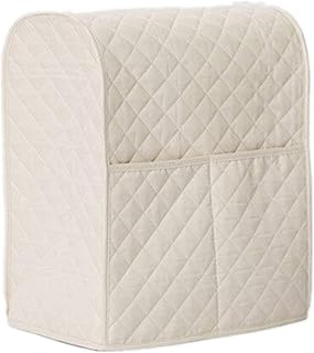 DesignerBox - Copertura per miscelatore fisso da cucina, in pelle, con organizer per utensili da cucina, per mantenere tutto pulito e al sicuro 14 x 9 x 17inch Beige