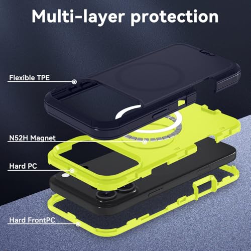 Coque antichoc iPhone 16 magnétique avec protection Armor - 3
