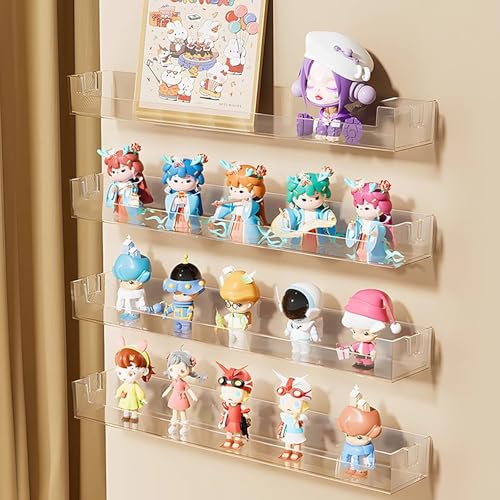 Wall-Mounted Acrylic Display Case for Funko Pop, Pokemon, Collectibles