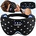 LC-dolida Schlafmaske mit Kopfhörer Bluetooth V5.4, Ultraweiche 3D Schlafkopfhörer Kopfhörer zum Schlafen für Frauen Herren,Augenmaske Schlafbrille mit Mikrofon für Reisen/Nickerchen/Yoga/Medi...