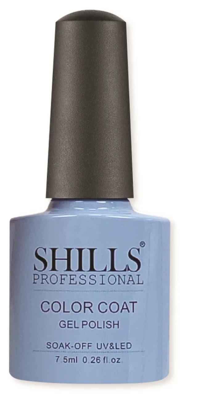 Color Coat Gel Polish, Periwinkle Blue, Soak-Off UV/LED, 7.5ml, Shade M11-image-48