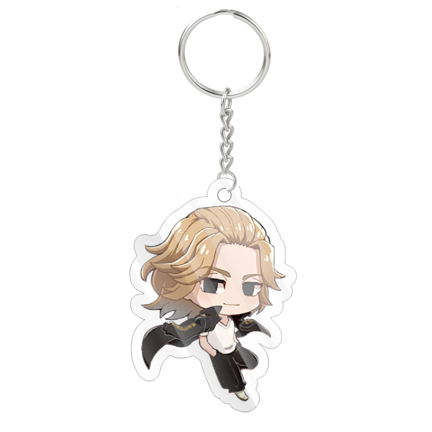 Tokyo Revengers Keychain, Cartoon Anime Acrylic Collectible Key Ring Novelty Pendant Accessory for Anime Fans-image-21