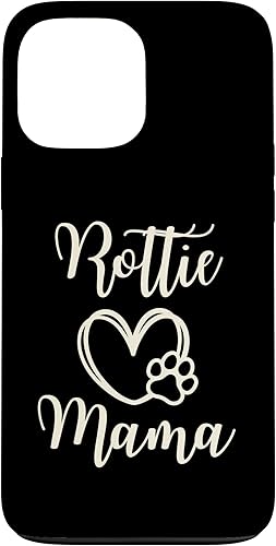 Miniatura 1 de Funda Rottweiler para iPhone 13 Pro Max Rottie Mom para mujer, idea de regalo para mamá