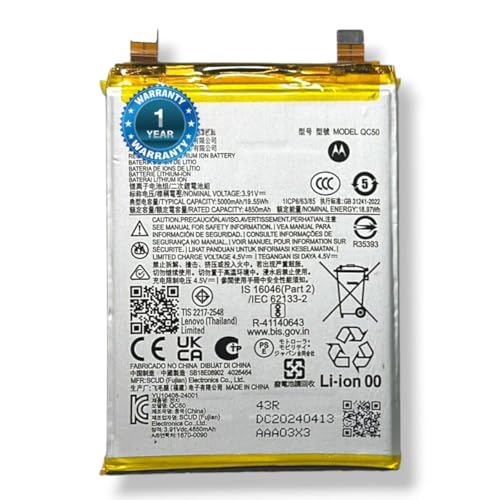Image of Original QC50 Battery for Moto Edge 50 Fusion Battery with 1 Year Warrannty** (SEPAK57)