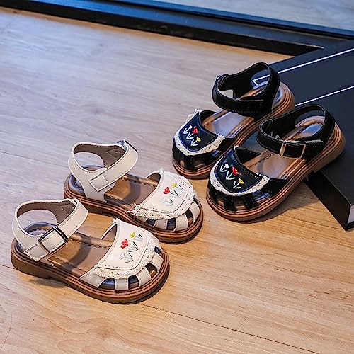 Little Kid Girl's Dress Mary Jane Ballet Flower Beach Shoes Girl Wedding Party Casual Sandal Princess Shoes Summer Girl4