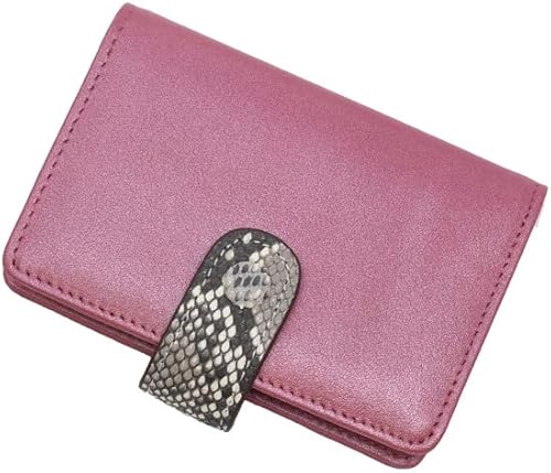 Amazon カードケース 名刺入れ メンズ 紳士 本革 本皮 パイソン シンプル ポイントカード クレジットカード かっこいい コンパクト カードホルダー カード入れ 大容量 ギフト プレゼント 人気 半額 ペア 夫婦 カップル メンズバッグ 財布