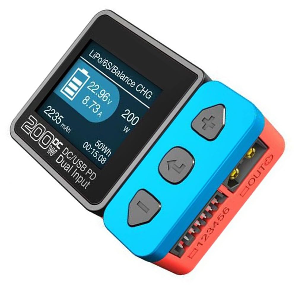 B6neo 6-Port 1S Ricarica per Hub per Batteria LiPo, 2A per Max