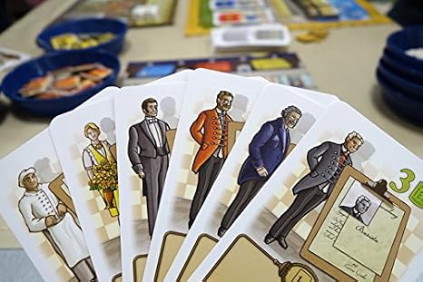 Lookout Games Grand Austria Hotel Board Game | Action Drafting Strategy Game for Adults and Kids | Ages 12+ | 2-4 Players | Average Playtime 60-120 Minutes | Made by Lookout Games