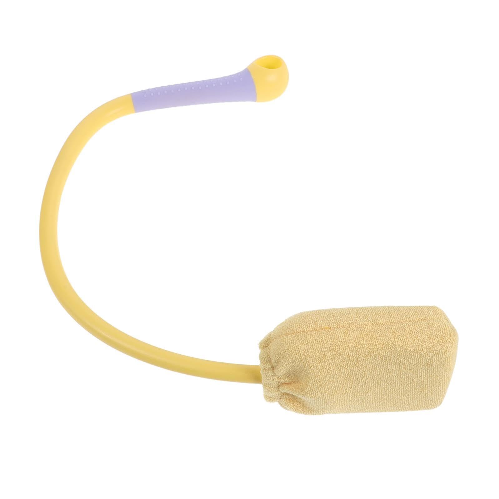 Cepillo Exfoliante de Espalda con Mango Largo Cepillo de Ducha Ergonómico U-shaped para Personas Mayores con Secado Rápido
