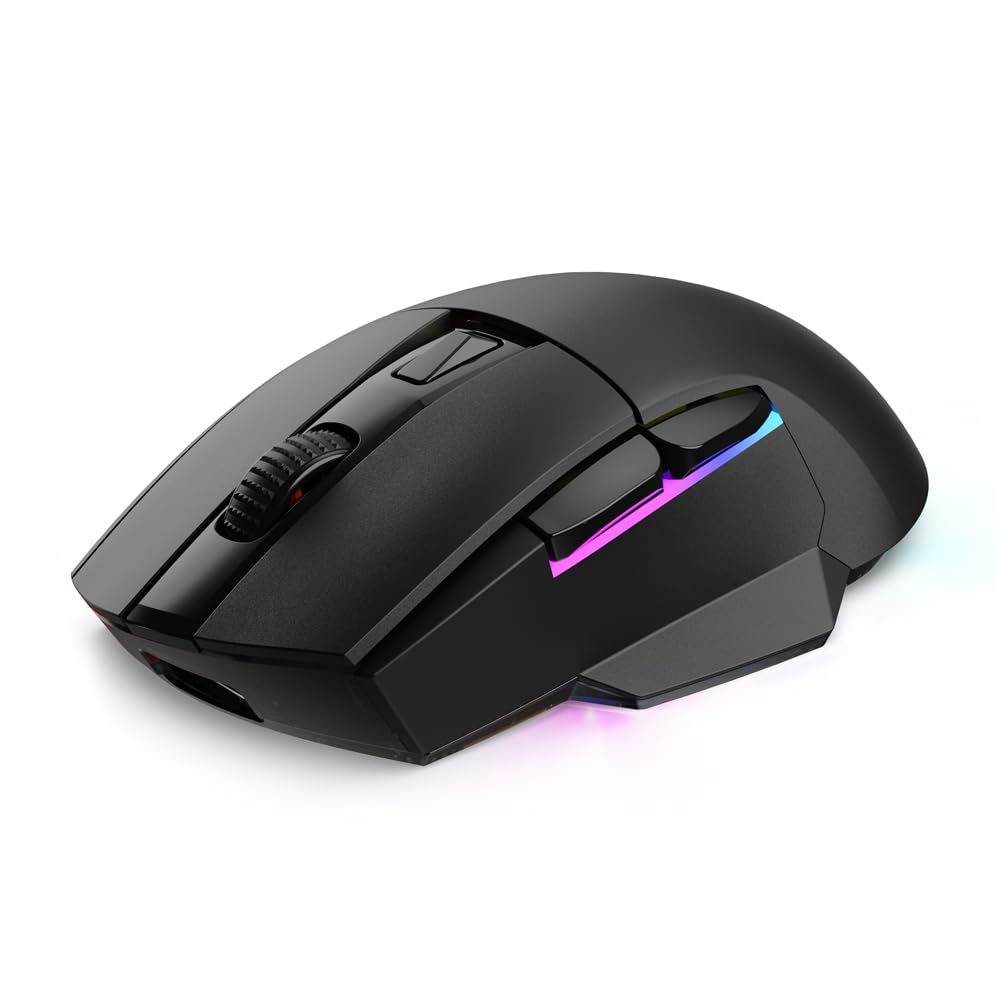 Sharkoon Skiller SGM50W Black Wireless Optical Gaming Maus RGB PBT Button