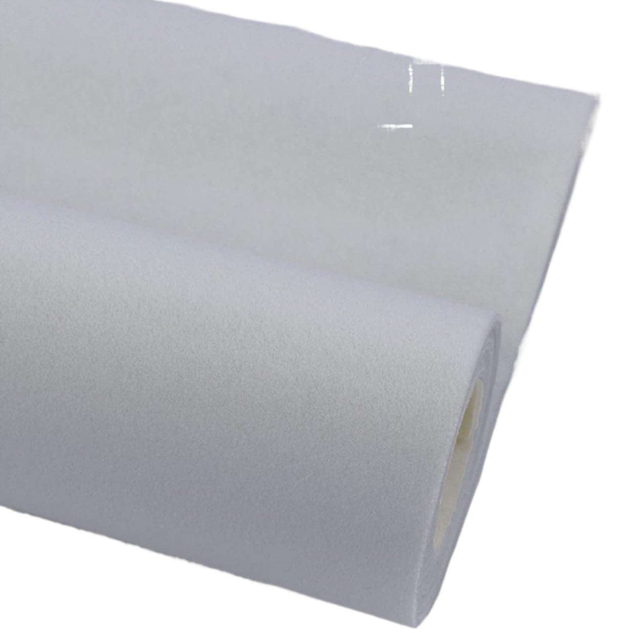 Self Adhesive Felt,Self Adhesive Velvet Flock Liner, for Drawer Dresser Jewlery Displays(Creamy White,1.5 * 0.5 m)