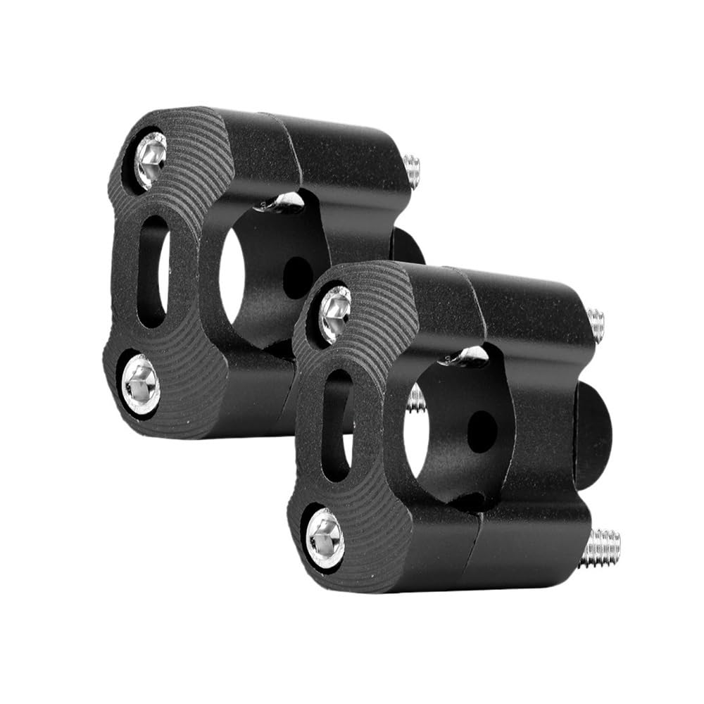 Handlebar Riser Motorcycle Bar Clamps Handlebar Risers Adapter Motorcycle Handlebar Clamp Accessories for 7/8" Motorbike 1 Pair 22mm 28mm