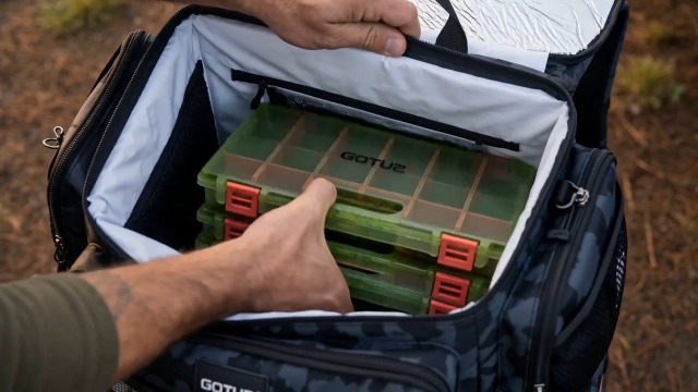 Amazon | [Goture] フィッシングリュック 釣りバッグ 72L大容量 3層
