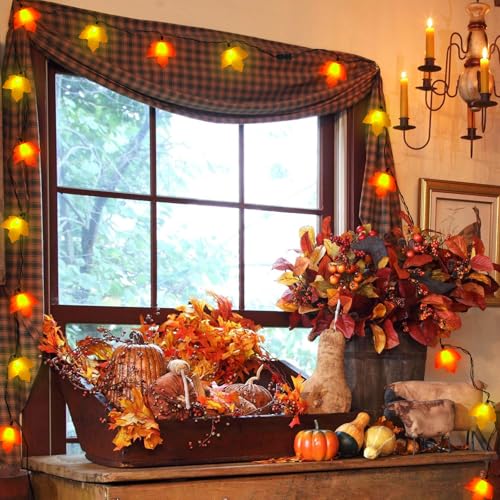 Indoor-Thanksgiving-Fall-String-Lights-85ft-with-10-3D-Orange-Yellow-Leaf-Lights-Plug-in-for-Home-Indoor-Bedroom-Autumn-Party-Harvest-Fall-Decorations Indoor Thanksgiving Fall String Lights 85ft with 10 3D Orange Yellow Leaf Lights Plug in for Home Indoor Bedroom Autumn Party Harvest Fall Decorations