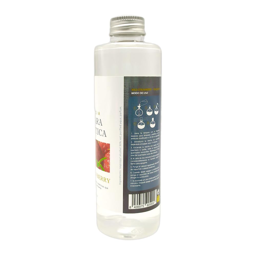 Pack Ahorro Lámpara Catalítica Orange Diamonds + Fragancia Wild Strawberry (500ml) + Limpiador Neutro (200ml) + Mecha de Repuesto