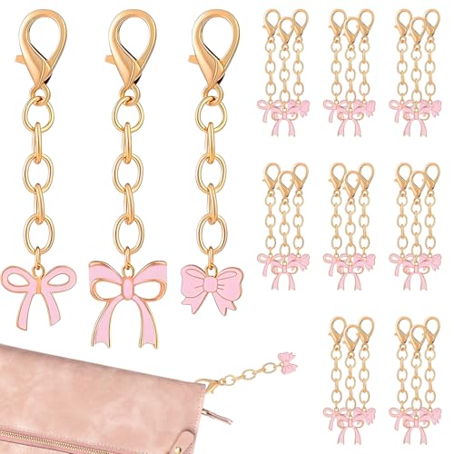 Portachiavi con fiocco da 30 pezzi, graziosi bomboniere con fiocco per borse da donna, borsetta, amiche, regalo per donne, non si danneggiano facilmente, adatti per feste di compleanno, regali