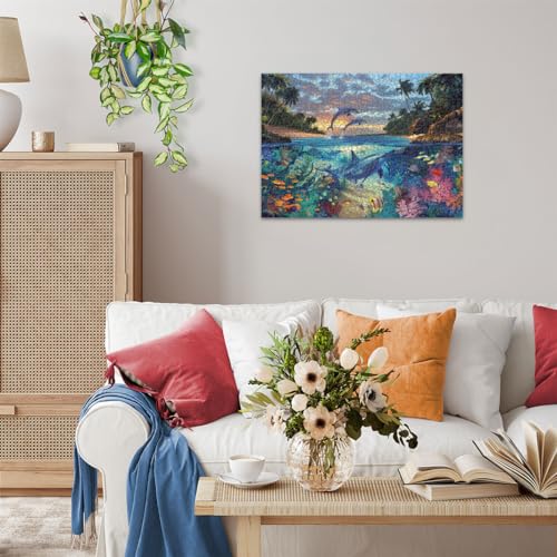 Puzzle 1000 pièces : Baie de coraux Ravensburger France - vue 5