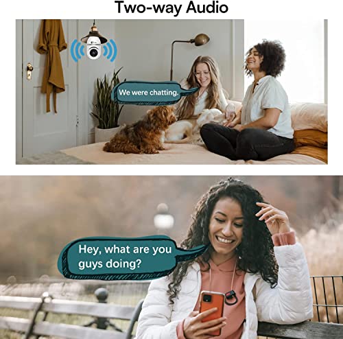Xvim Wireless 2.4Ghz Light Bulb Camera, 3Mp Light Bulb Security Camera, 360° Pan/Tilt Wifi Camera Indoor/Outdoor With Clear Night Vision, 2-Way Audio, Human Detection & Live Alerts #TOP3