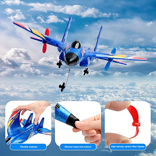 image for RoofWorld RC Plane Remote Control Glider Airplanes 2.4 GHZ 2 Channels,