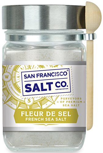 8 oz. Chef's Jar - Fleur de Sel de Guérande by San Francisco