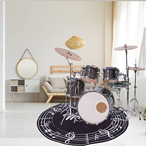 Exceart Drum Rug Mat Floor Drum Noise Reducer Carpet Playing Drum Vibration Insulation Floor Mat Rug For Home Shop #TOP7
