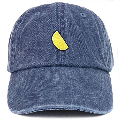 Armycrew Youth Kid's Lemon Patch Pigment Dyed Soft Cotton Washed Low Profile Cap