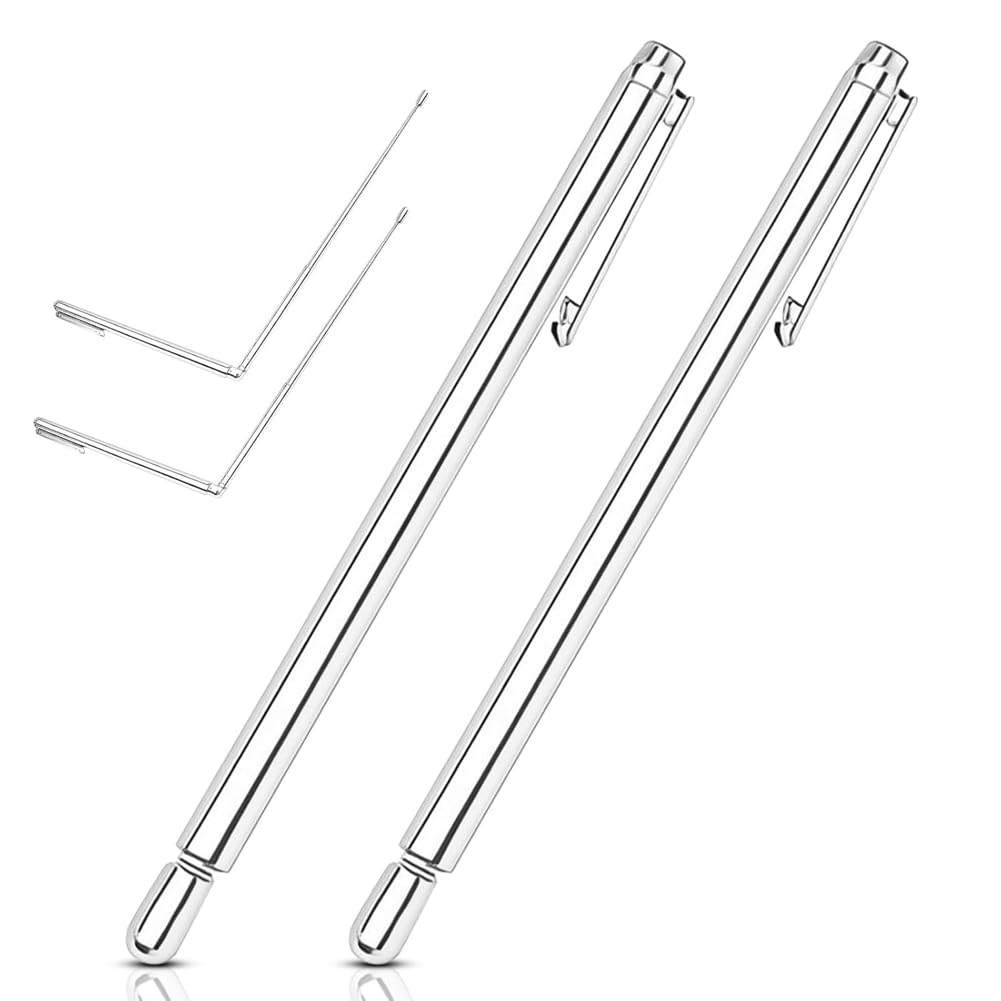 UDSKNV[KSL Adjustable Dowsing Rods Tool- Extendable Dowsing Rods Kit(304 Stainless Steel), 2 PCS for Water Finding