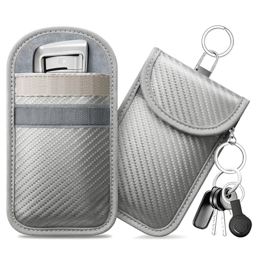 caslord 2 Pack Faraday Pouch for Car Keys