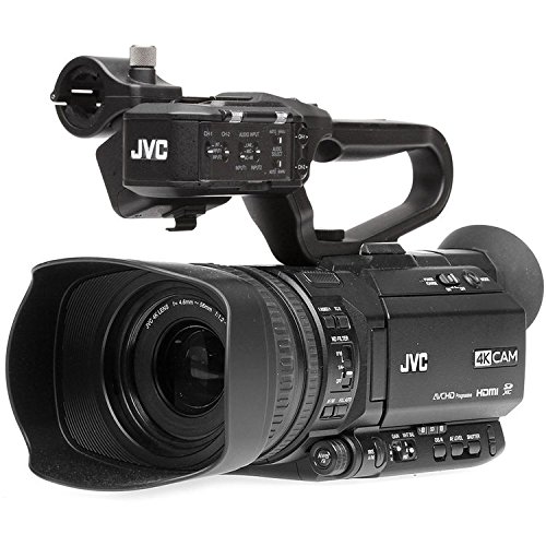 Jvc Gy-Hm180 Ultra Hd 4K Camcorder With Hd-Sdi (Gy-Hm180U) With Extra Battery, Uv Filter, Close Up Diopters, Wide Angle Lens,Tripod, Padded Case, Led Light, 64Gb Memory Card And More Advanced Bundle #TOP1