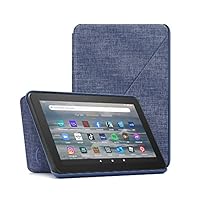 Stoffhülle von Amazon für das Fire 7-Tablet (nur kompatibel mit Tablets der 12. Generation, 2022), dunkelblau