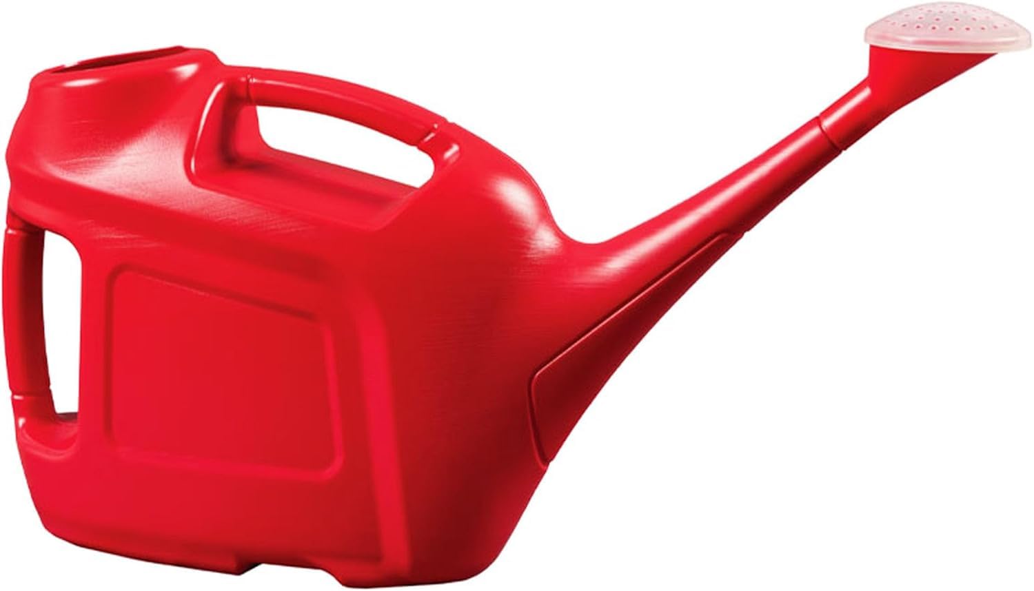 Watering Cans With Sprinkler Heads Lightweight Durable With Handles Indoor & Outdoor Use Watering Outdoor Plants, Tubs, Pots & Hanging Baskets (Red, 6 Litre - With Sprinkler Head)