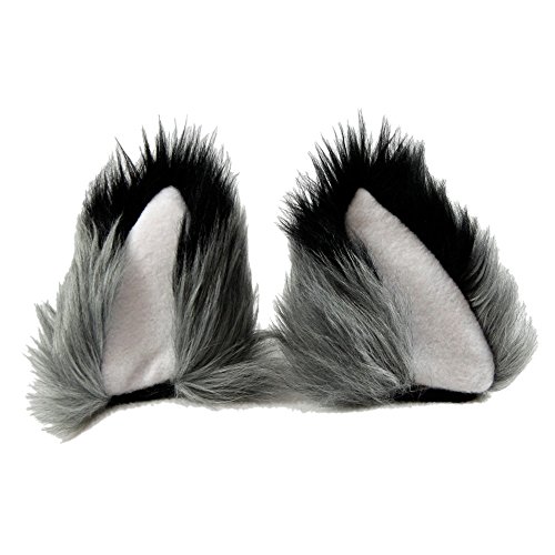 Pawstar Fox Yip Necomimi Furry Sleeves Covers Replacements Gray