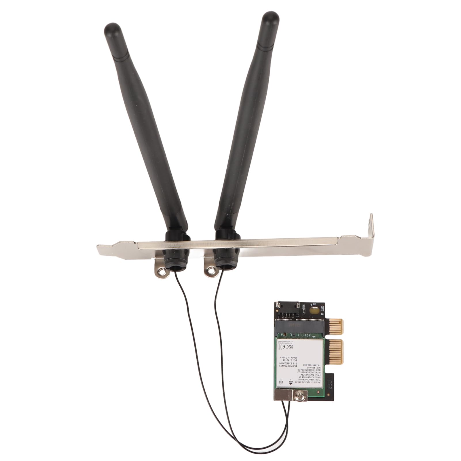 Domary Scheda WiFi 6E per Desktop, Scheda di Rete PCIE AX210NGW 5374Mbps