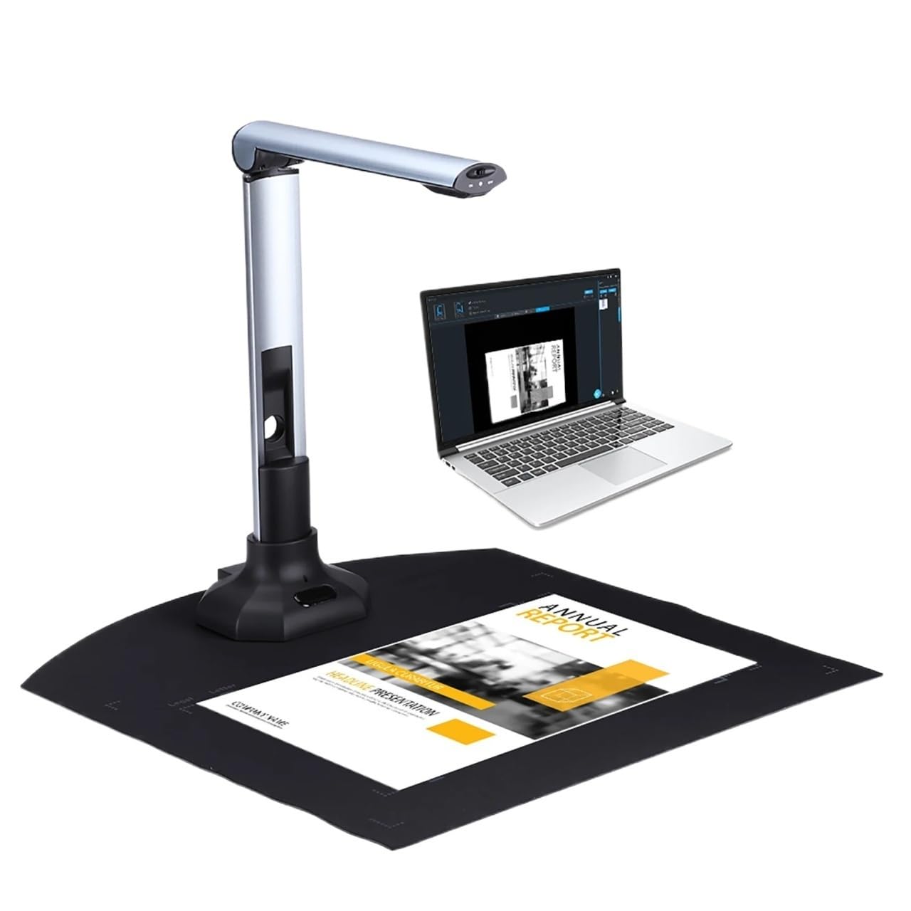 Scanner portatile for libri e documenti BK52, cattura A3 HD da 10 megapixel, scanner USB 2.0 ad alta velocità con luce LED for carte d'identità